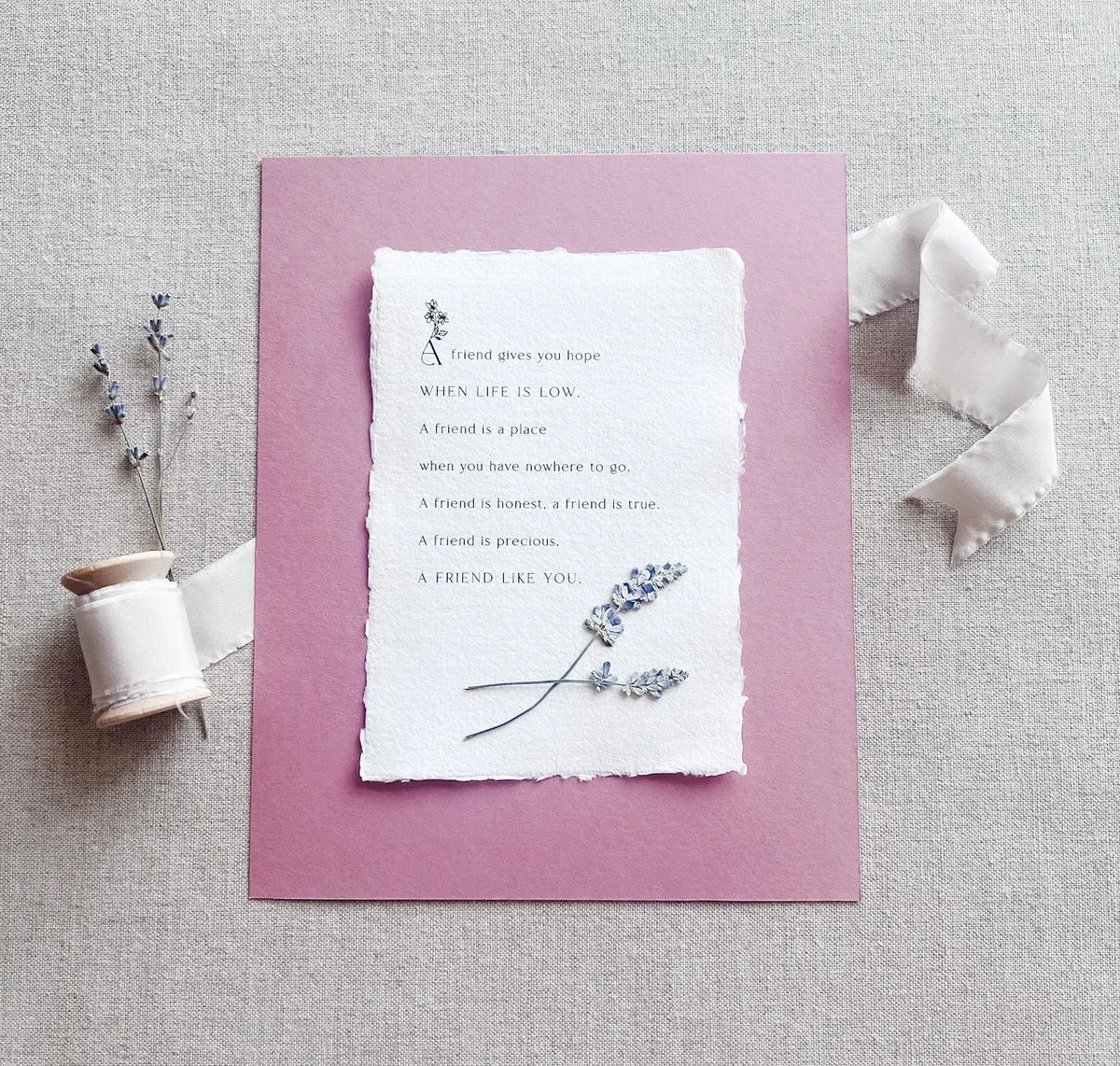 You Are Not Your Thoughts // Mental Wellbeing Print Jen Simpson Design, LLC