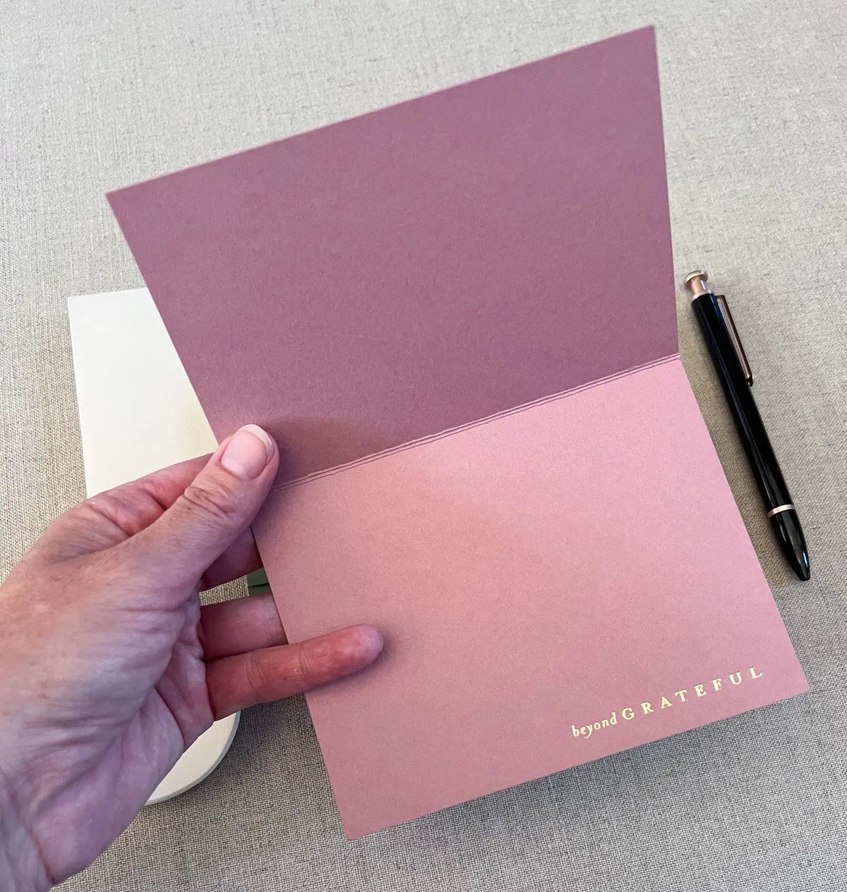 Beyond Grateful // Foil Card Set Of 6 Jen Simpson Design, LLC