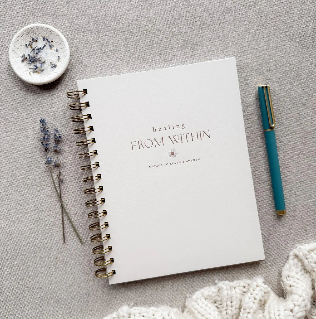 Healing From Within // Self-Transformation Journal Jen Simpson Design, LLC