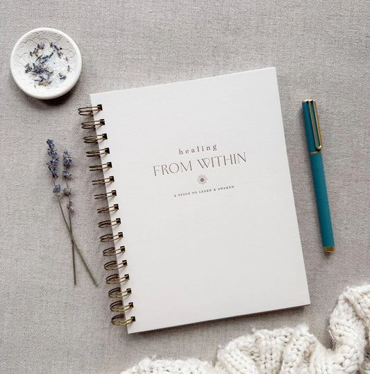 Healing From Within // Self-Transformation Journal Jen Simpson Design, LLC