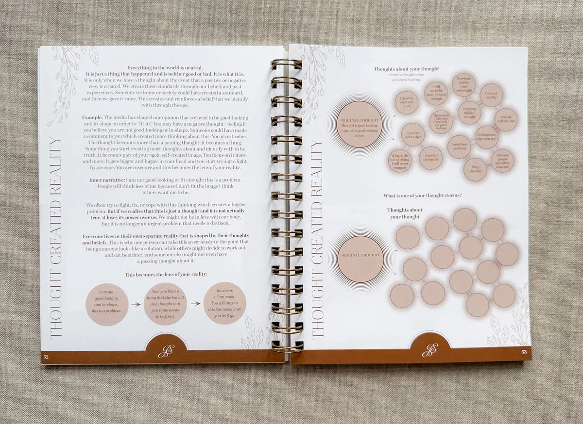 Healing From Within // Self-Transformation Journal Jen Simpson Design, LLC