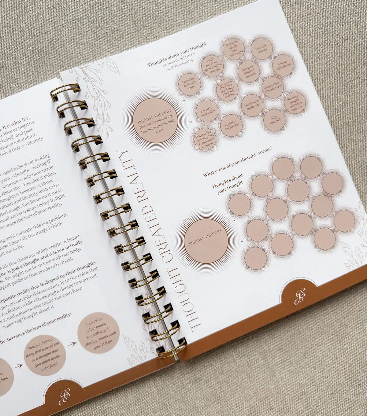 Healing From Within // Self-Transformation Journal Jen Simpson Design, LLC