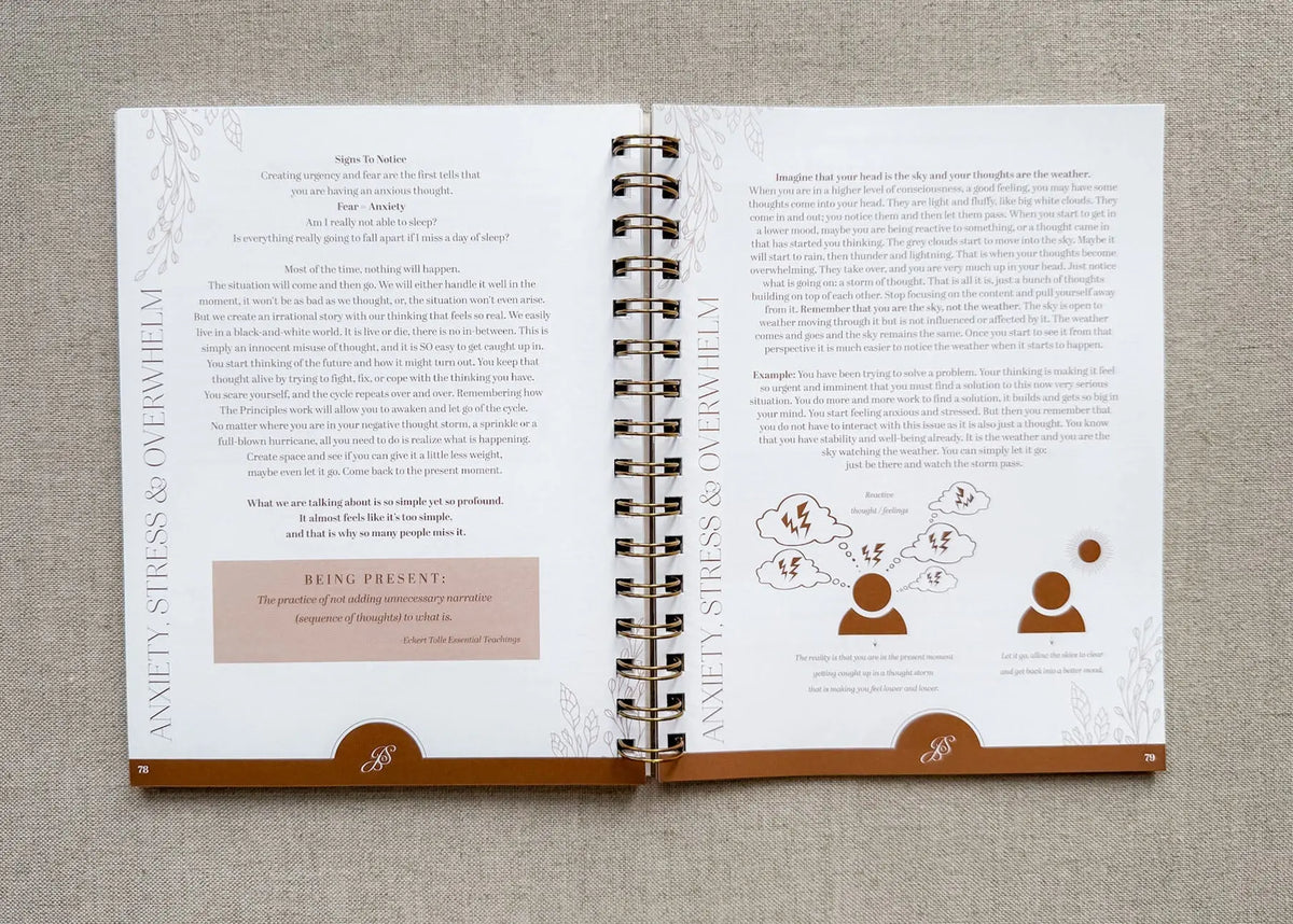 Healing From Within // Self-Transformation Journal Jen Simpson Design, LLC