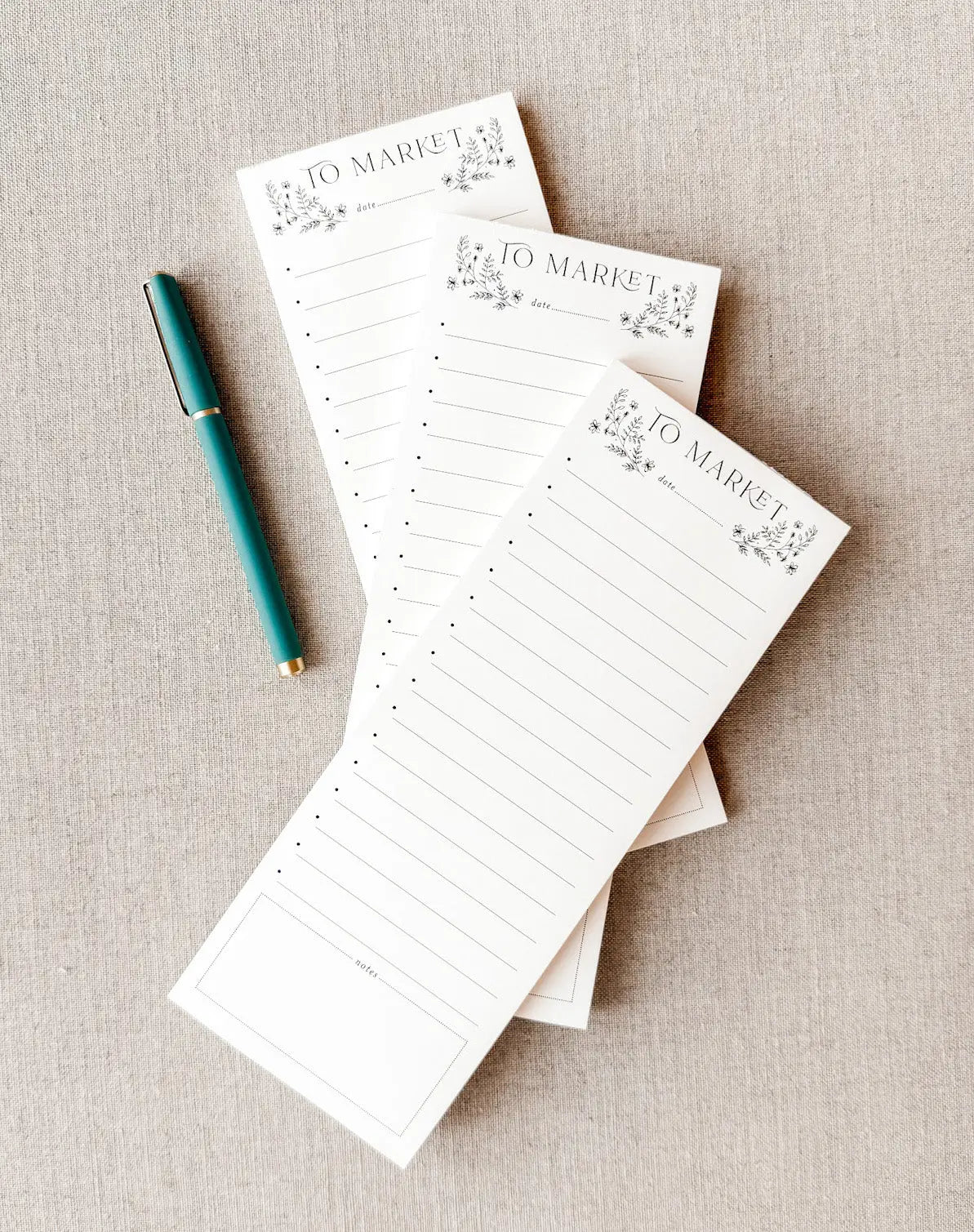 Floral To Market // Notepad Jen Simpson Design, LLC