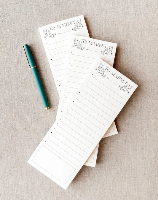 Floral To Market // Notepad Jen Simpson Design, LLC