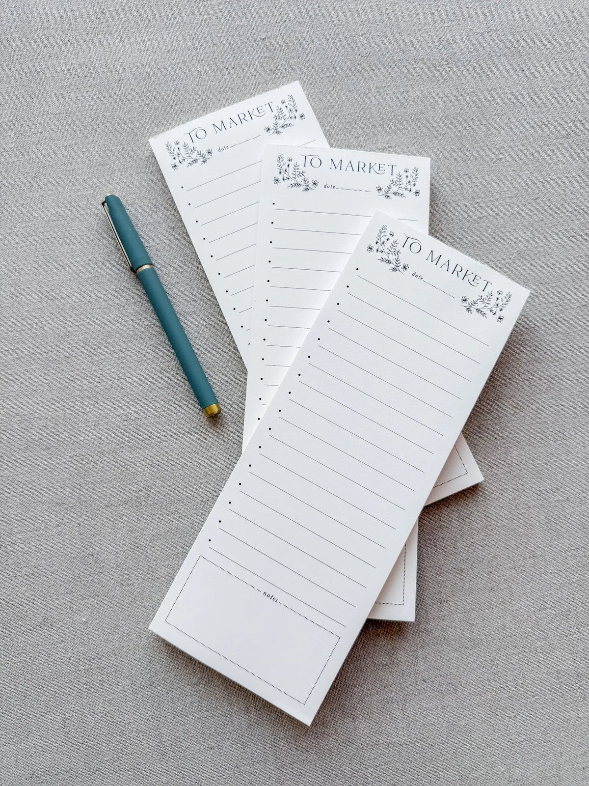 Floral To Market // Notepad Jen Simpson Design, LLC