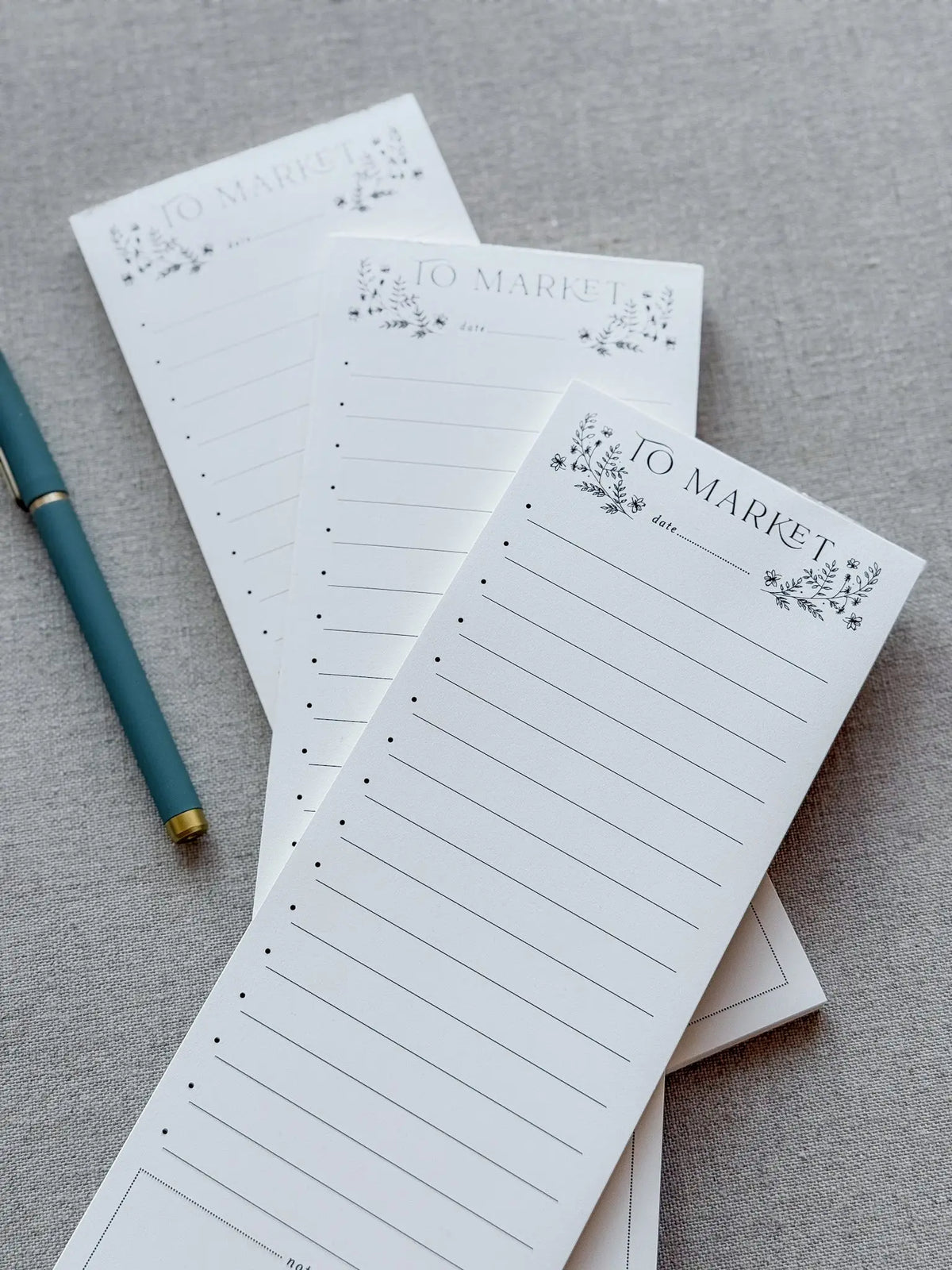 Floral To Market // Notepad Jen Simpson Design, LLC