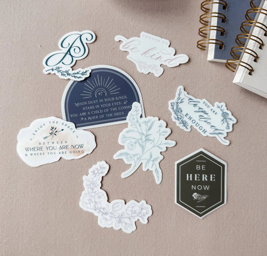 Inspirational Sticker Set - 8 Pack Jen Simpson Design, LLC