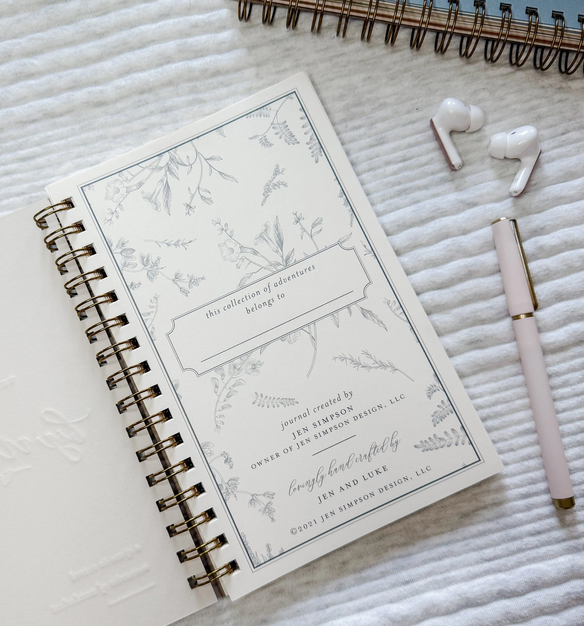 The Little Book of Big Adventures // Travel Journal Jen Simpson Design, LLC