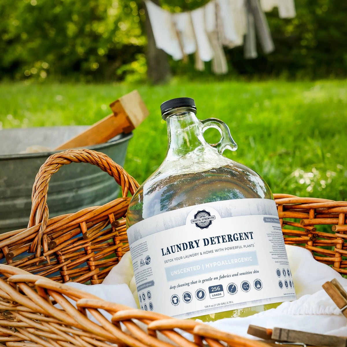 Laundry Detergent | Unscented Rustic Strength