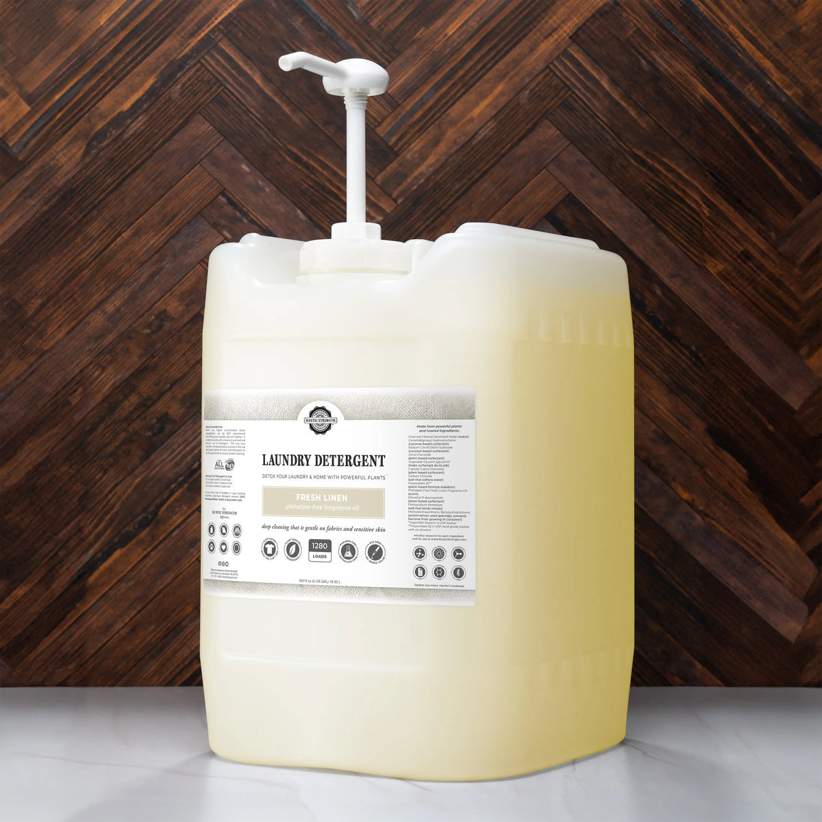 Laundry Detergent | Fresh Linen Rustic Strength