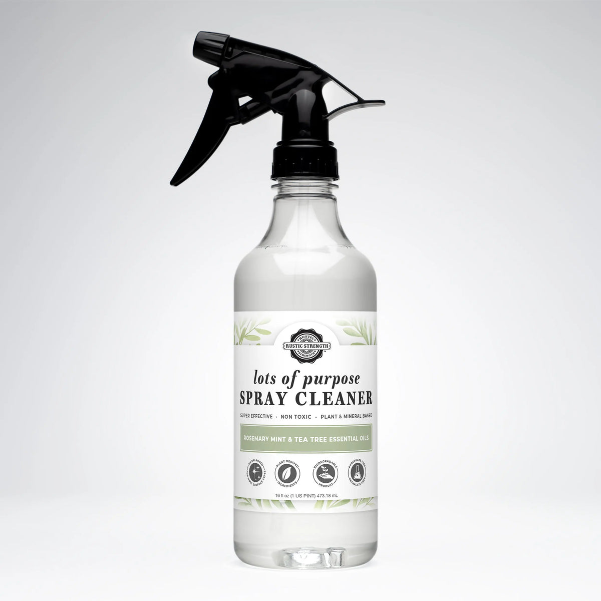 Lots of Purpose Spray Cleaner | Rosemary, Mint & Tea Tree Rustic Strength