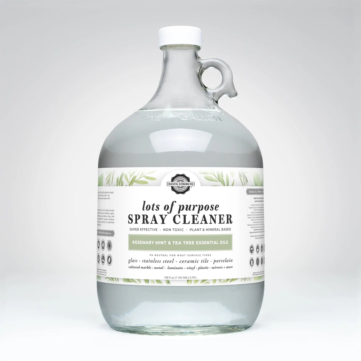 Lots of Purpose Spray Cleaner | Rosemary, Mint & Tea Tree Rustic Strength
