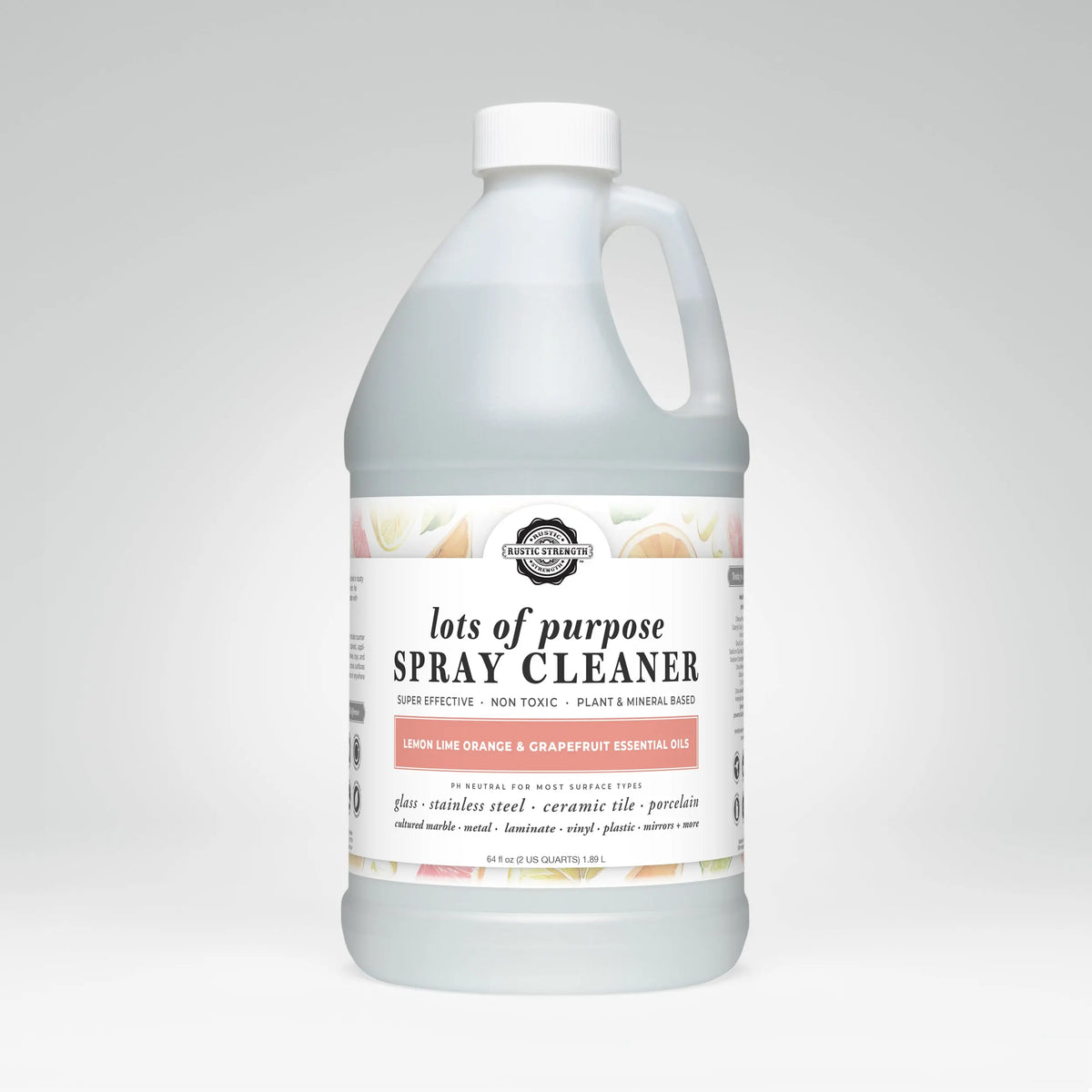 Lots of Purpose Spray Cleaner | Lemon, Lime, Orange & Grapefruit Rustic Strength