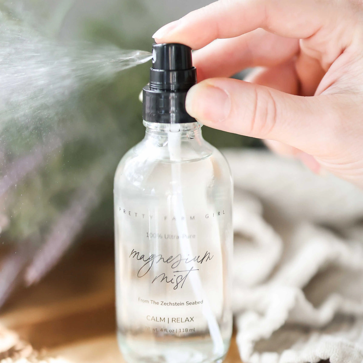 Magnesium Mist Body Spray Pretty farm girl