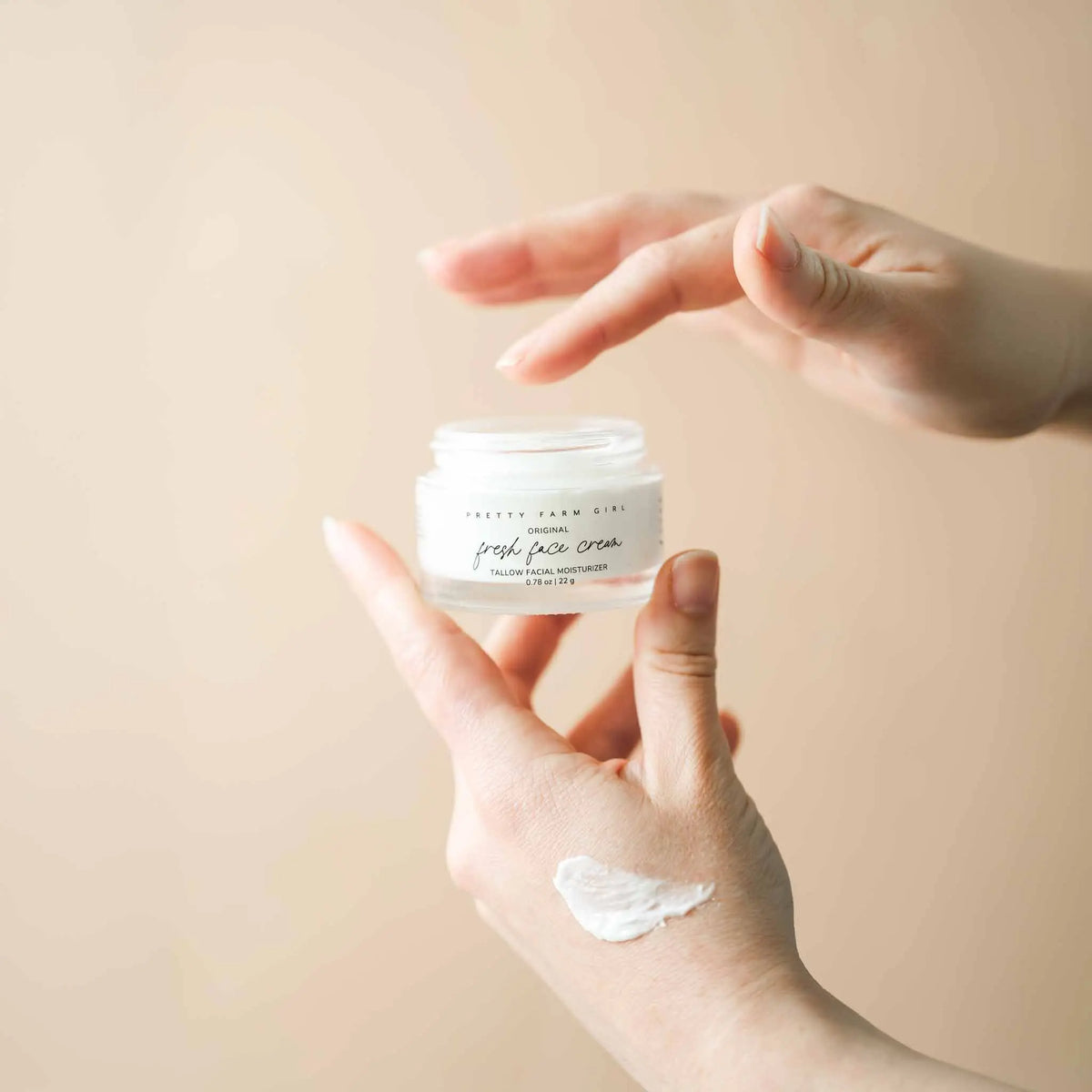 Original Fresh Face Cream Anti-Aging Tallow Facial Moisturizer Pretty farm girl