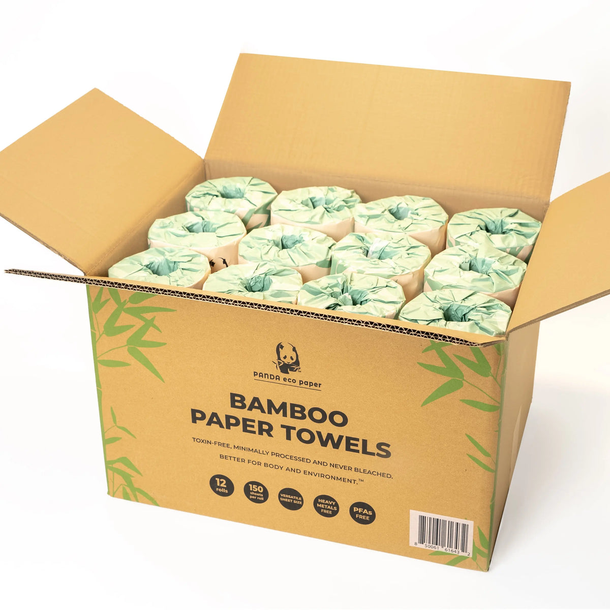 Panda Eco Paper | Bamboo Paper Towels Rustic Strength