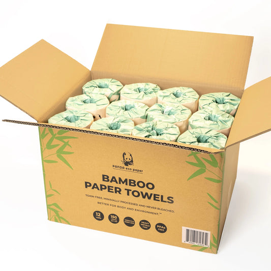 Panda Eco Paper | Bamboo Paper Towels Rustic Strength