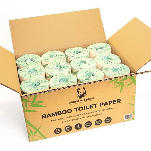 Panda Eco Paper | Bamboo Toilet Paper Rustic Strength