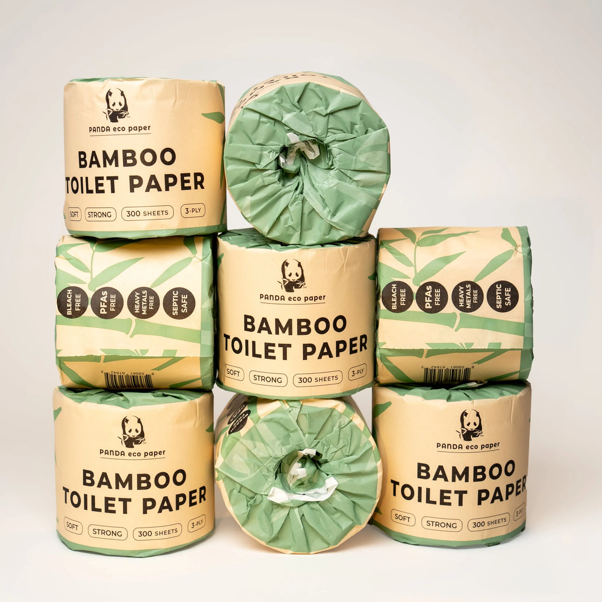 Panda Eco Paper | Bamboo Toilet Paper Sample Rustic Strength