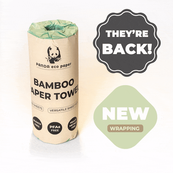 Panda Eco Paper | Bamboo Paper Towels Rustic Strength
