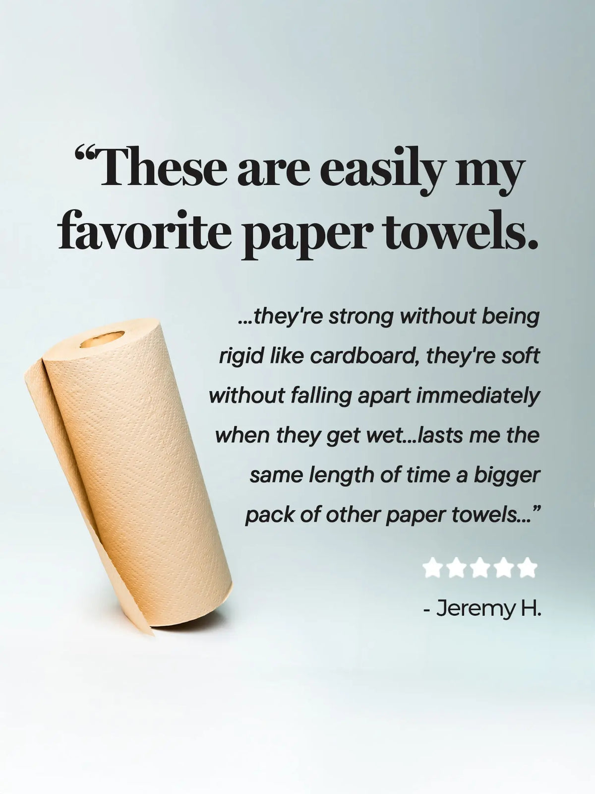 Panda Eco Paper | Bamboo Paper Towels Rustic Strength