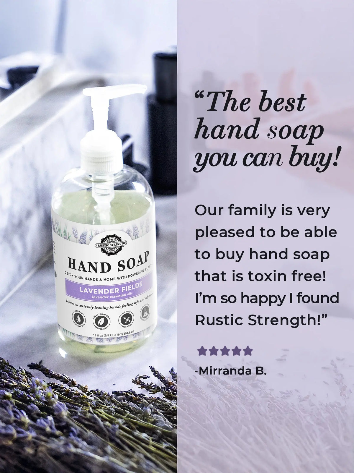Hand Soap | Invigorating Rustic Strength