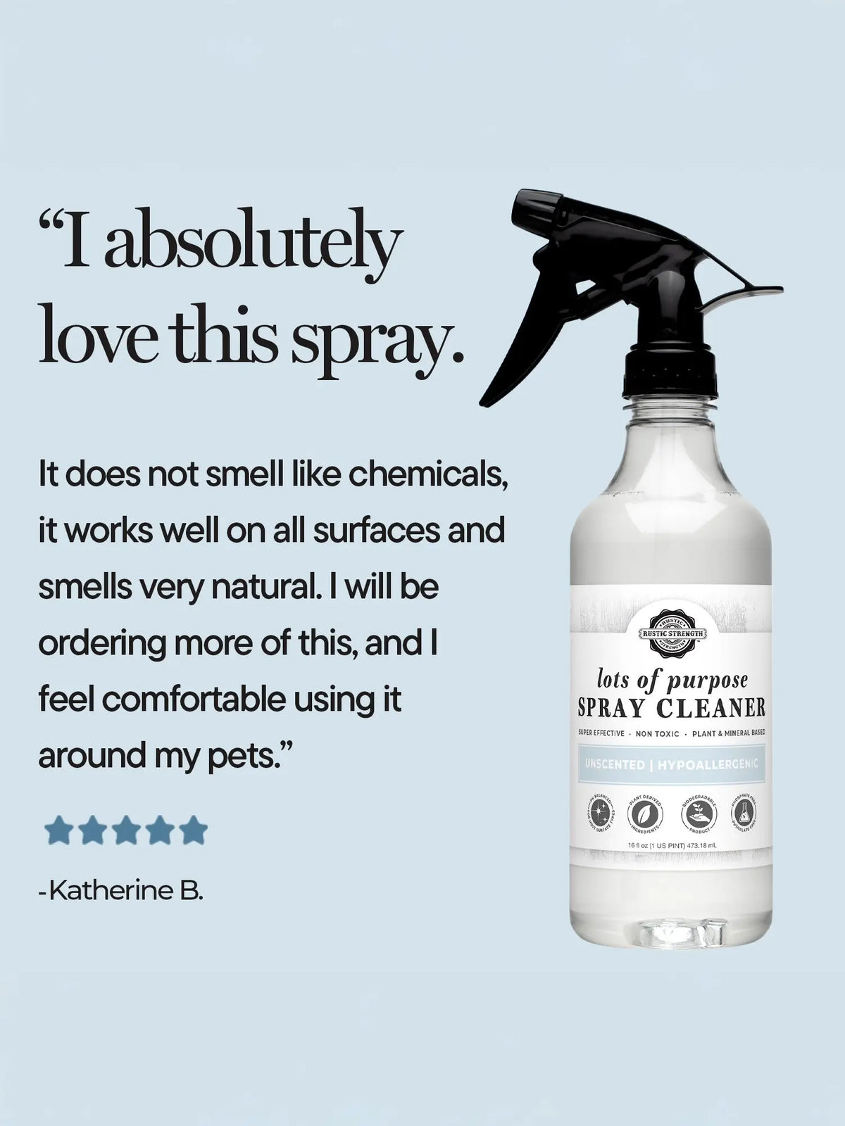 Lots of Purpose Spray Cleaner | Lemon, Lime, Orange & Grapefruit Rustic Strength