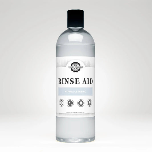 Rinse Aid for Automatic Dishwashers | Unscented Rustic Strength
