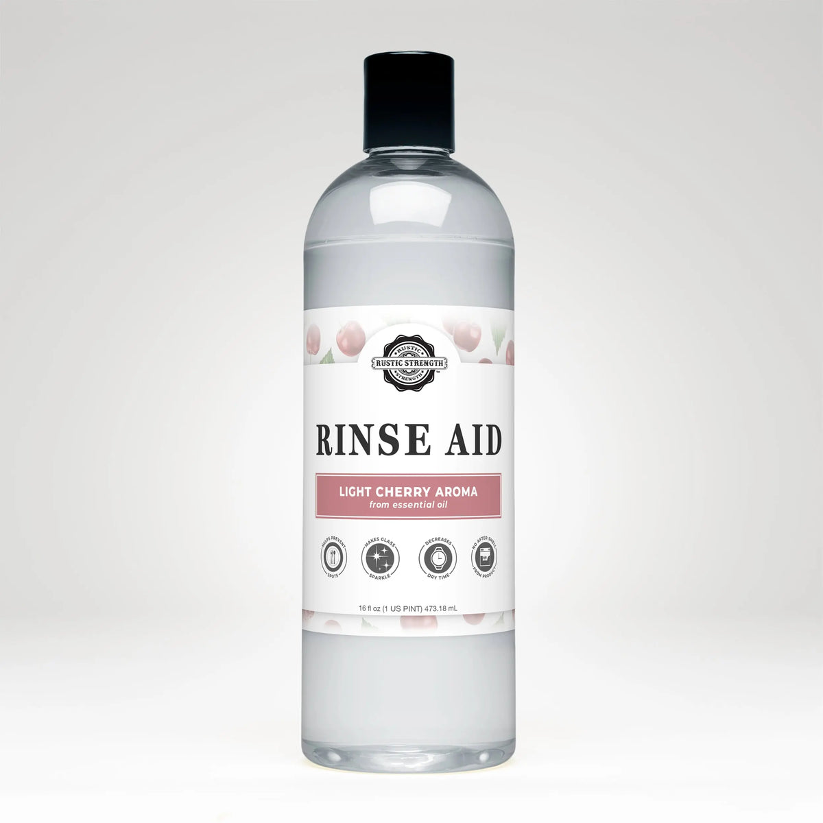 Rinse Aid for Automatic Dishwashers | Light Cherry Rustic Strength