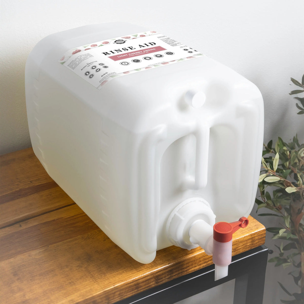 Rinse Aid for Automatic Dishwashers | Light Cherry Rustic Strength