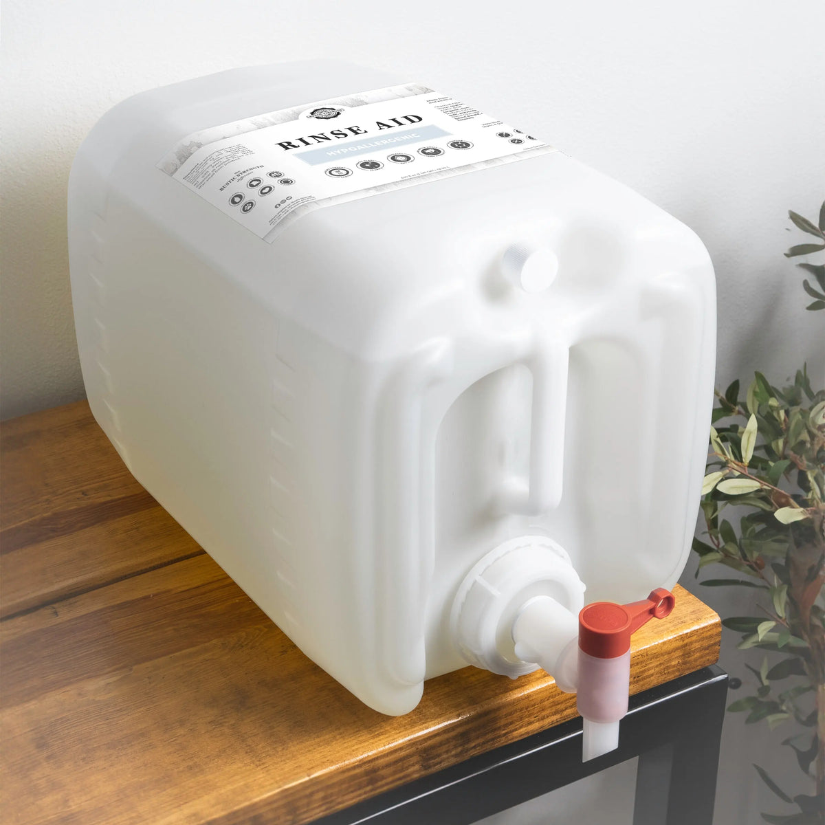 Rinse Aid for Automatic Dishwashers | Unscented Rustic Strength