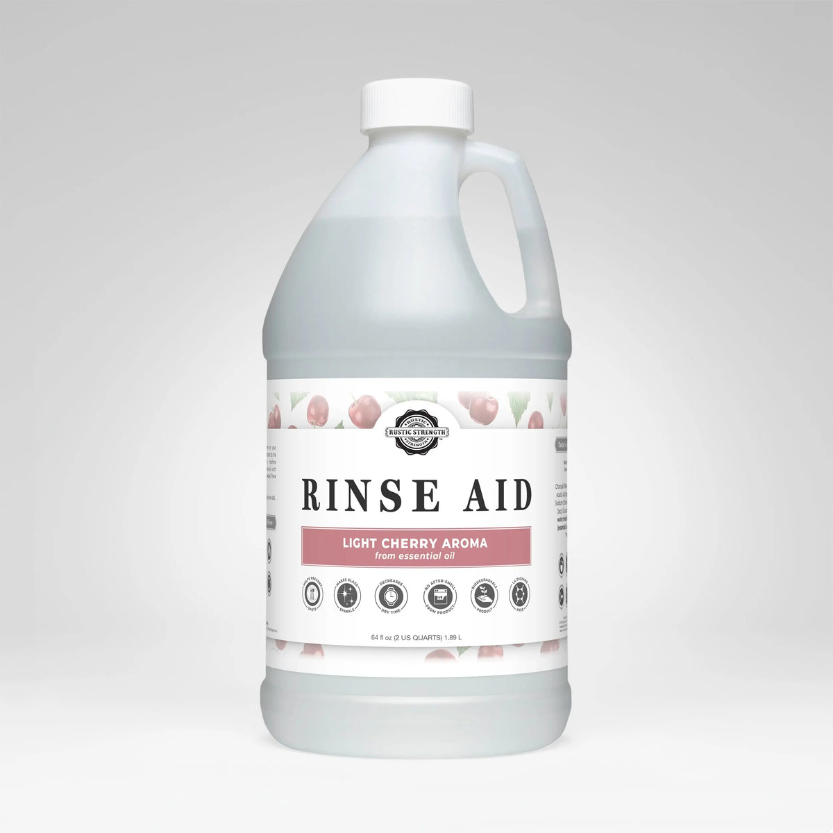 Rinse Aid for Automatic Dishwashers | Light Cherry Rustic Strength