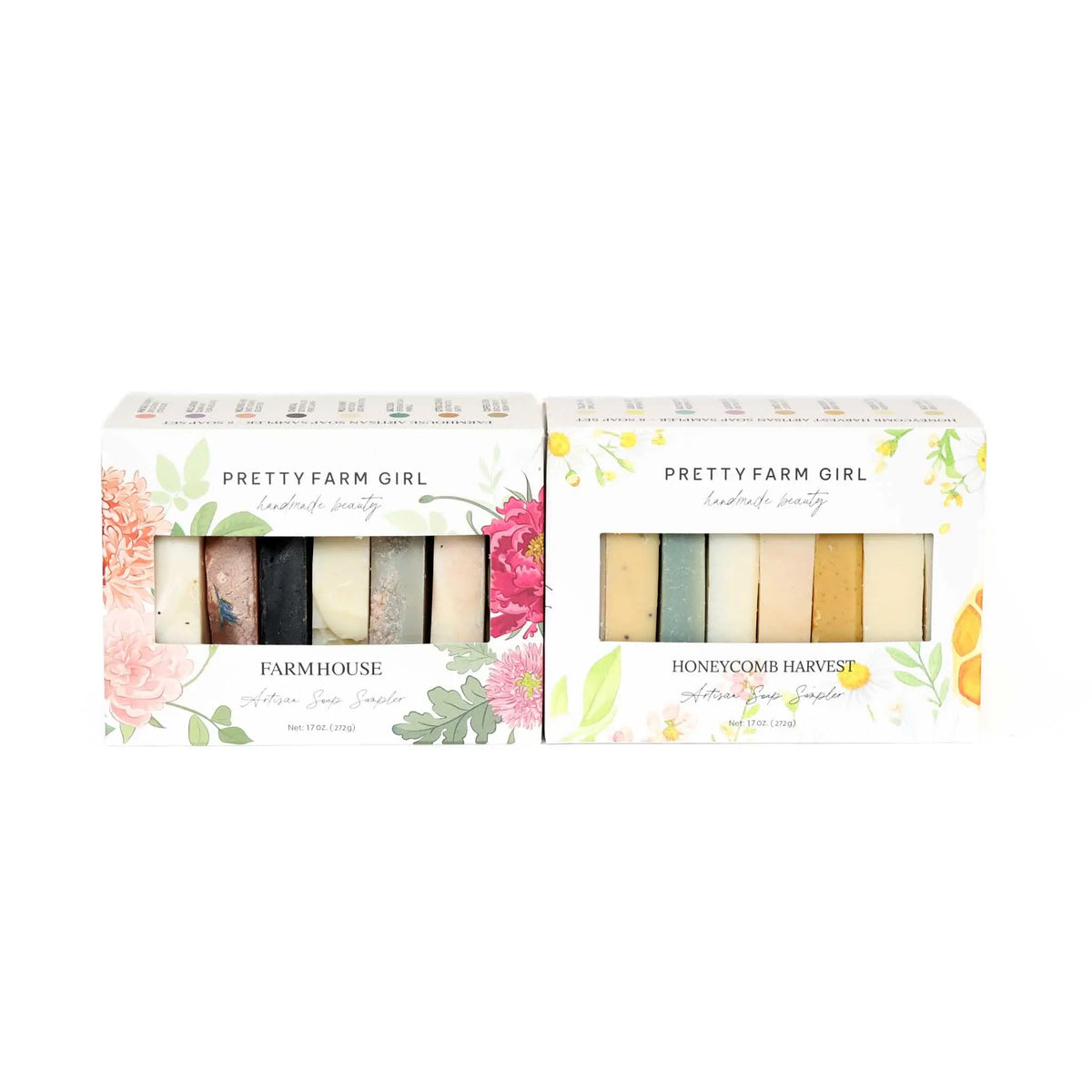 Complete Soap Sampler Set Pretty farm girl