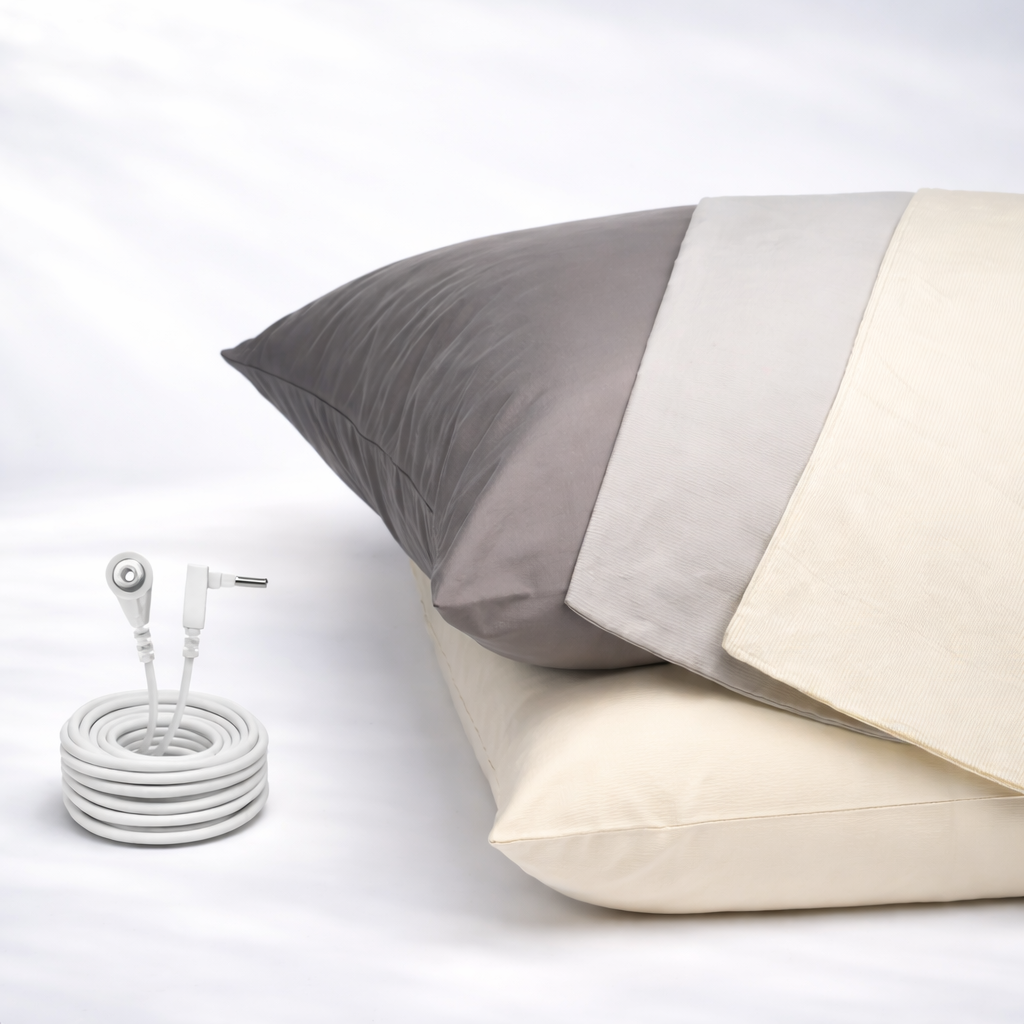 GroundLuxe Luxury Grounding Pillowcase (Organic Cotton) GroundLuxe
