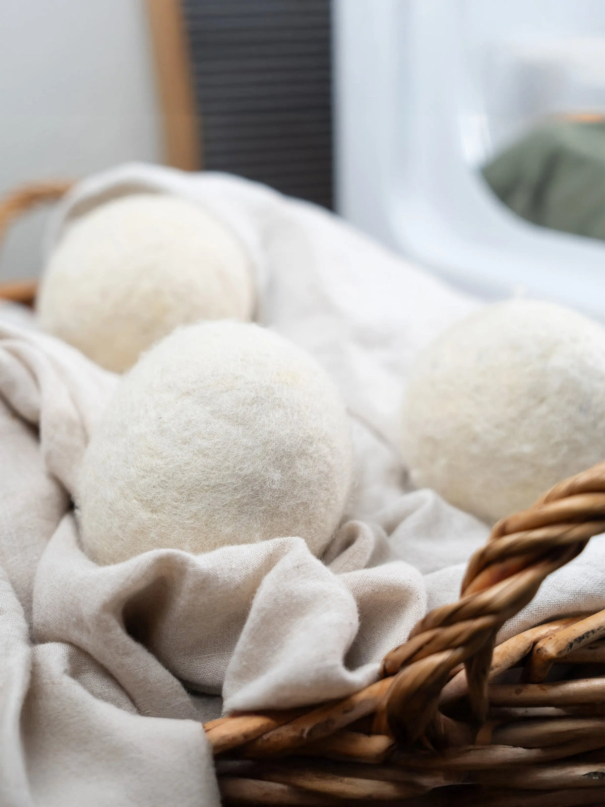 Jumbo Wool Dryer Balls ( 3 pack ) Rustic Strength