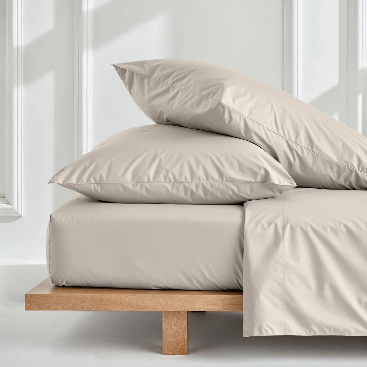 Luxe Australian Sateen Pillowcase Set Italic