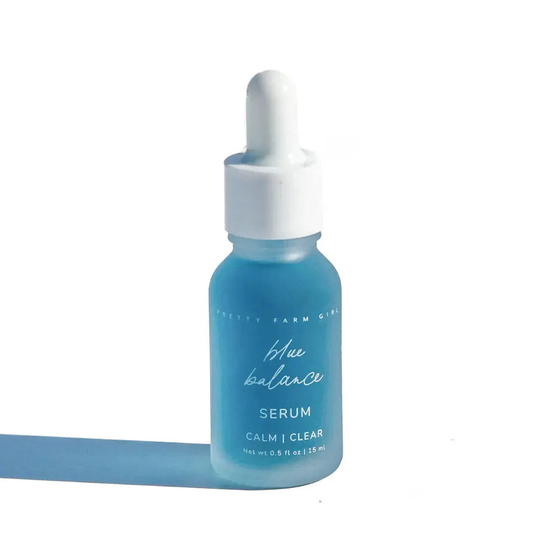 Blue Balance Face Serum Pretty farm girl