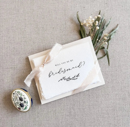 Branch Bridesmaid Cards Jen Simpson Design, LLC
