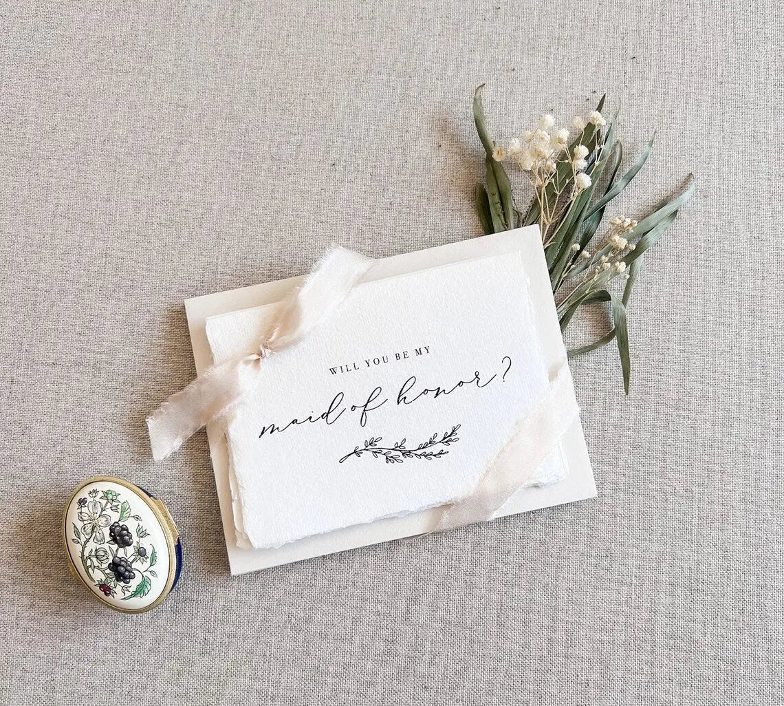 Branch Bridesmaid Cards Jen Simpson Design, LLC