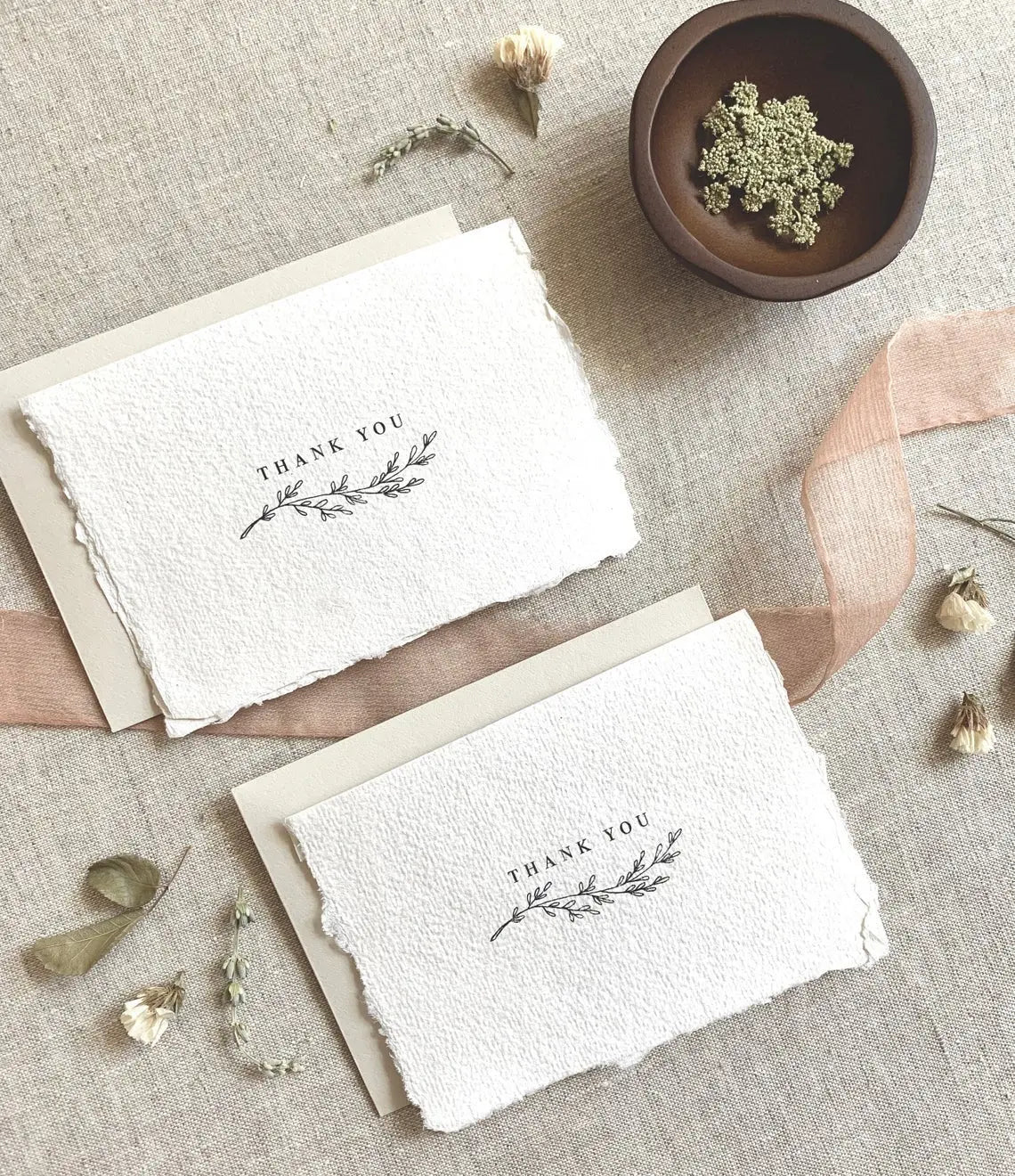 Branch // Deckled Edge Cards Jen Simpson Design, LLC