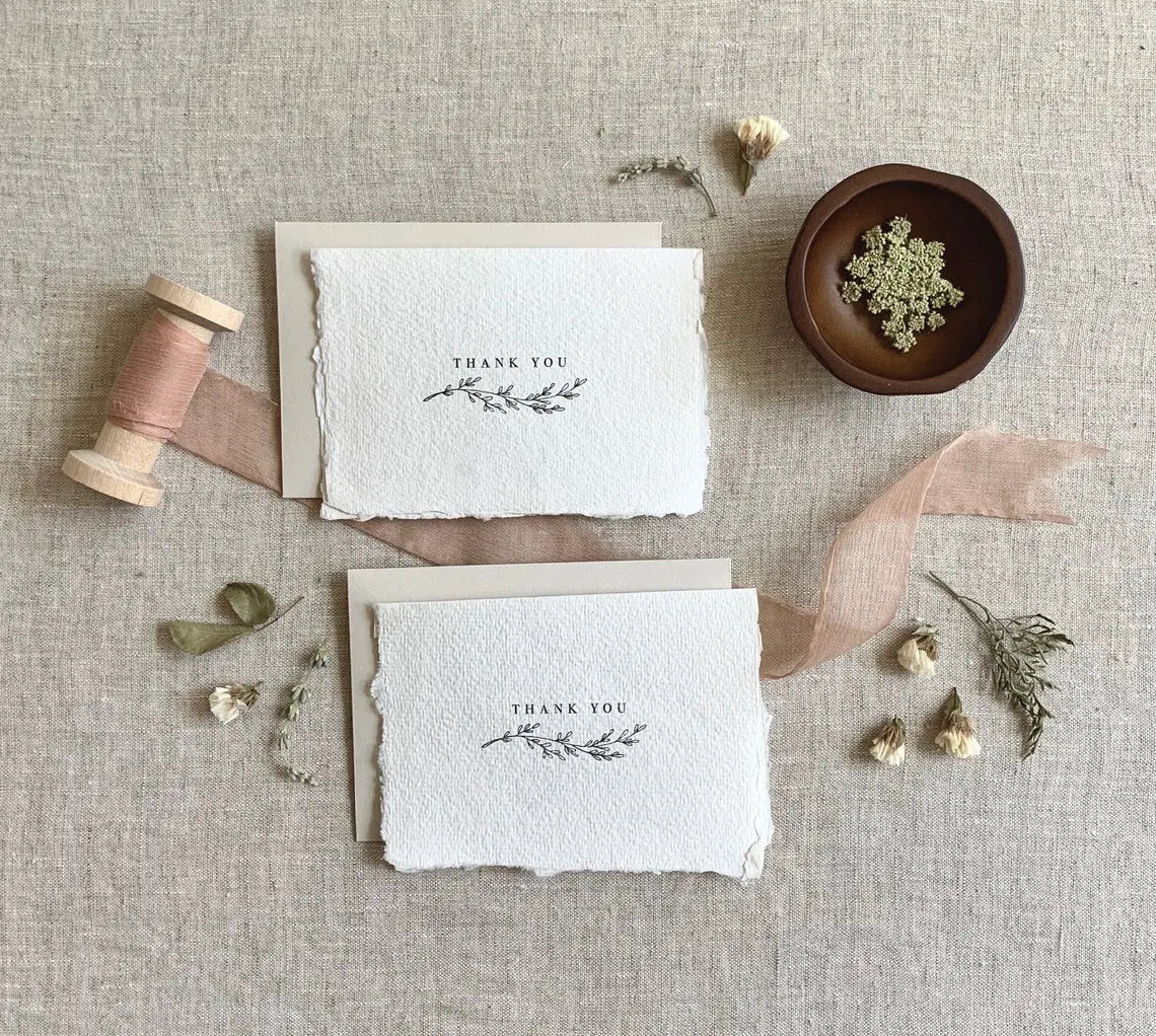 Branch // Deckled Edge Cards Jen Simpson Design, LLC