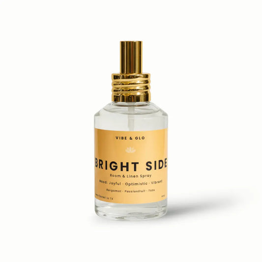 Bright Side - Bergamot & Yuzu Room Spray Vibe & Glo Candle Studio