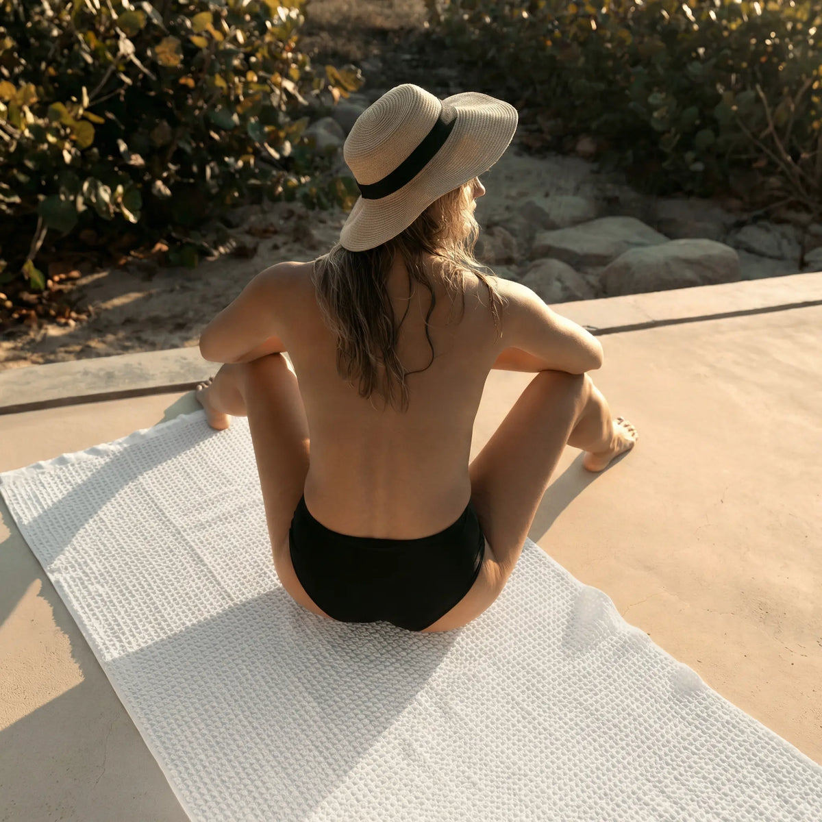 Sedona Waffle Towels Italic