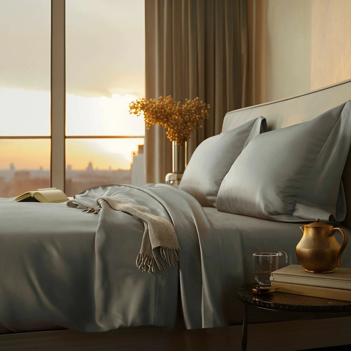 Luxe Australian Sateen Duvet Cover Italic