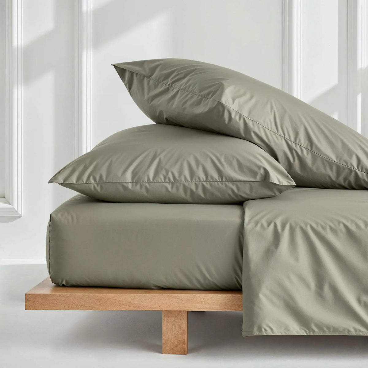 Luxe Australian Sateen Pillowcase Set Italic