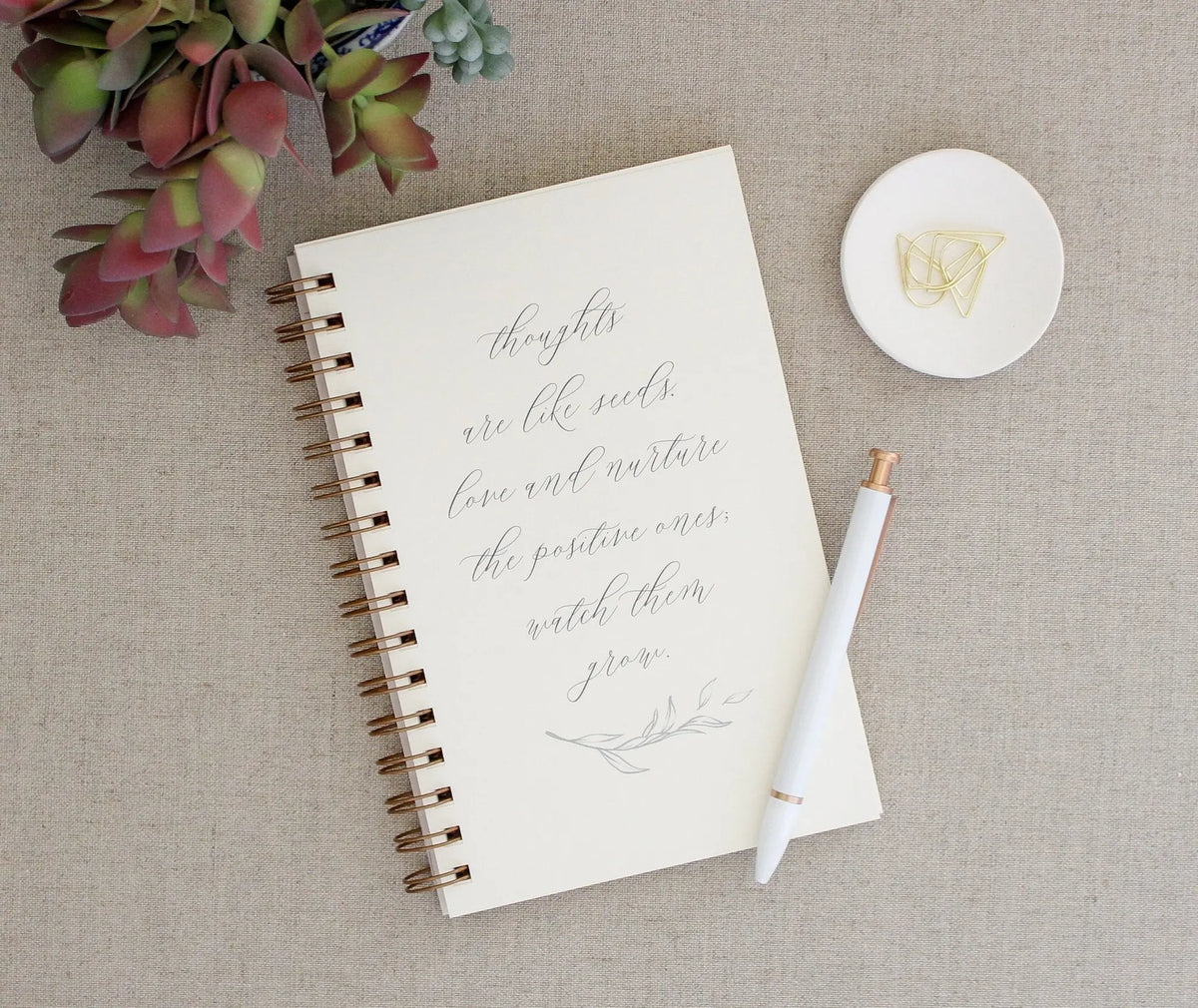 Flourish // Wellness Journal Jen Simpson Design, LLC