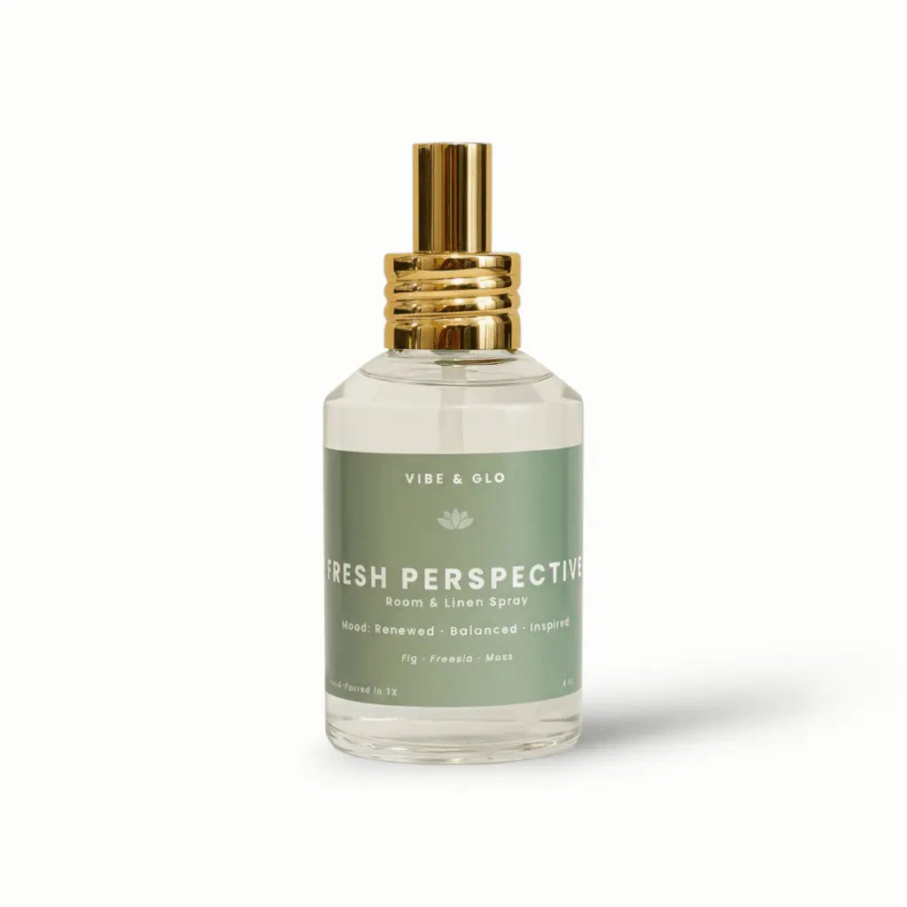 Fresh Perspective – Fig, Freesia, & Moss Room Spray Vibe & Glo Candle Studio