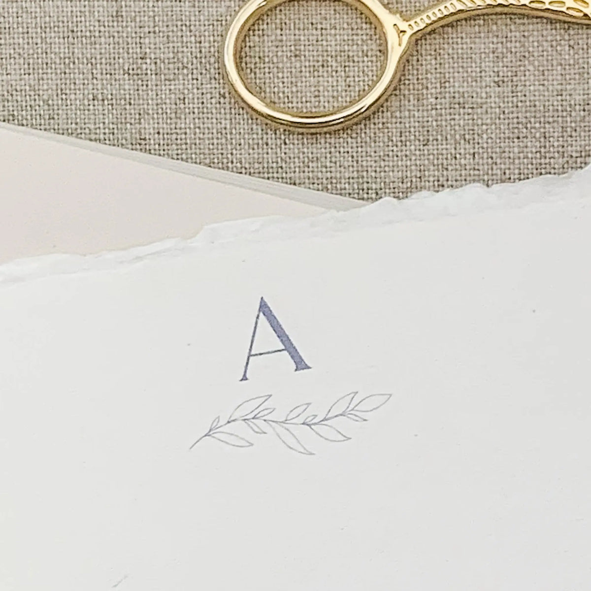 Harlow // Monogram Note Cards Jen Simpson Design, LLC