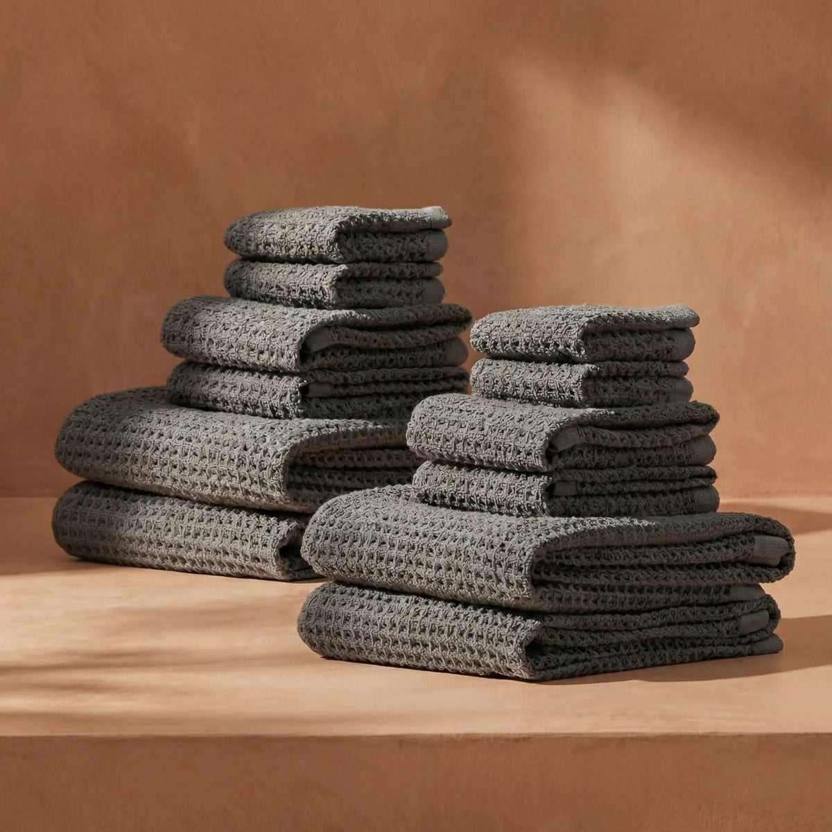 Sedona Waffle Towels Italic
